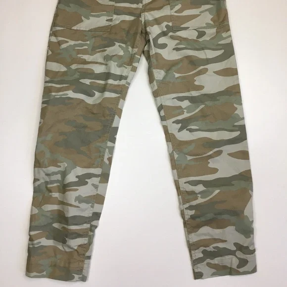 RAILS Light Sage Camo ADLER Button Fly Utility Ankle/Cropped Jeans Pant - Picture 9 of 13